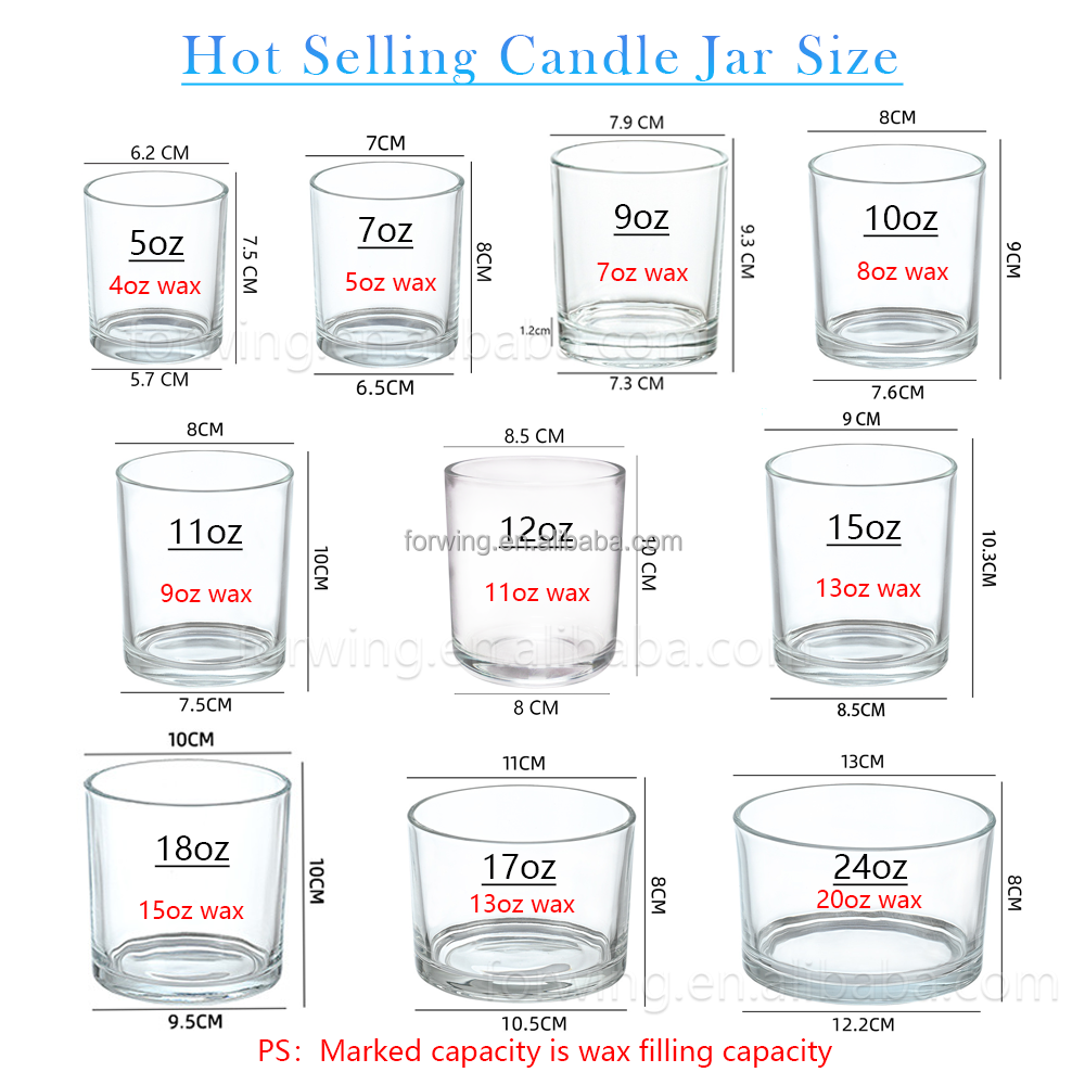 Chinese Factory Glass Candle Jars Container Frosted Clear Iridescent Black Cheap Wholesale Glass Candle Holder Jars WIth Lids details