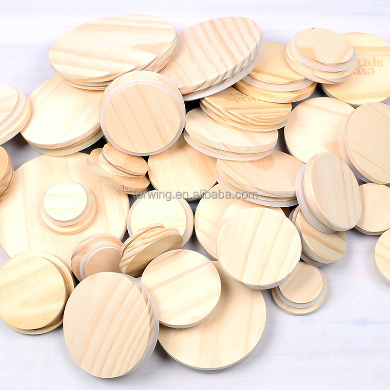 Oui Yogurt Bamboo Jar Lids Set Wooden Lids with Silicone Sealing Rings manufacture