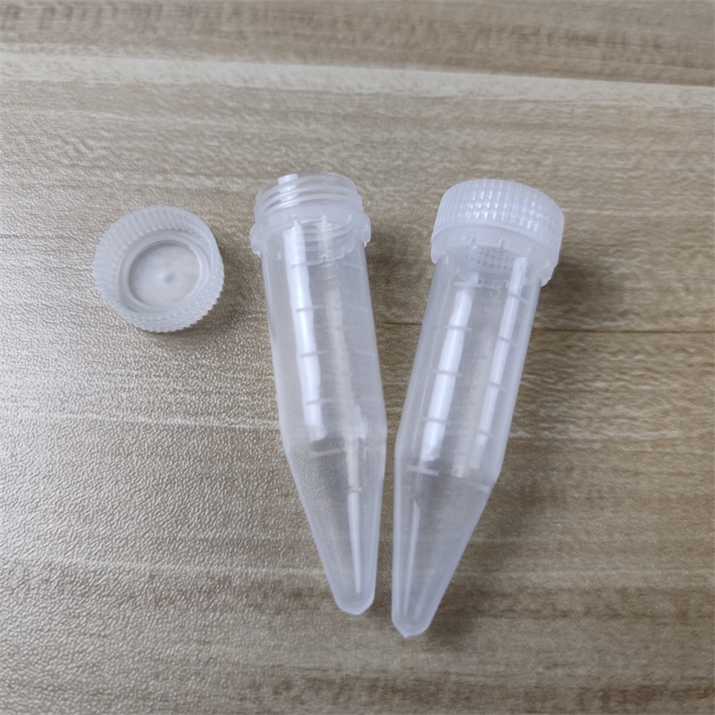 Hot sell 5ml Cone Bottom Centrifuge Tubes With screw cap