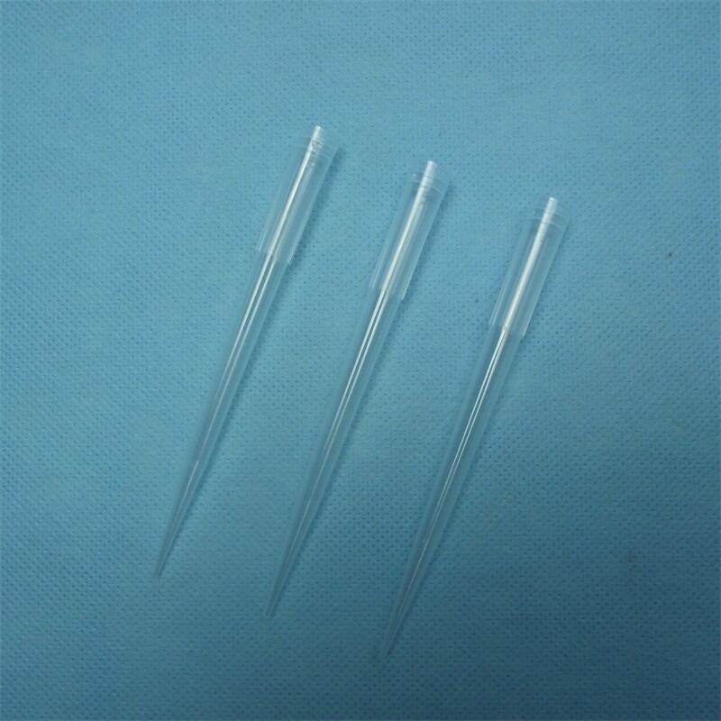 Disposable sterile universal pipette tips for laboratory equipment 1000ul-1250ul filtered long pipette tips