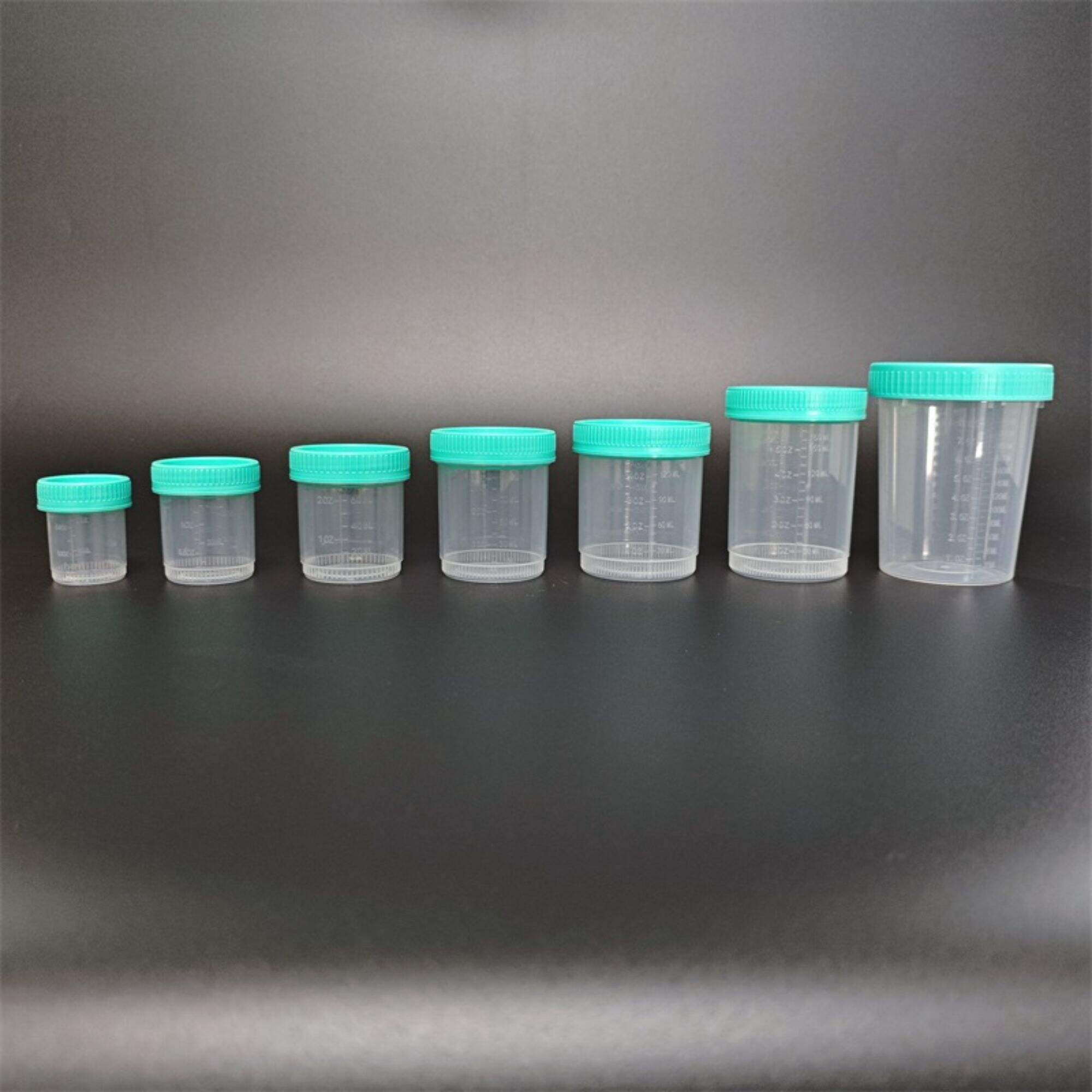 20ml/40ml/60ml/80ml/90ml/100ml/120ml/160ml/250mlspecimen bottles hospital sterile test pots collection collector container urine sample cup vacuum urine cup negative pressure