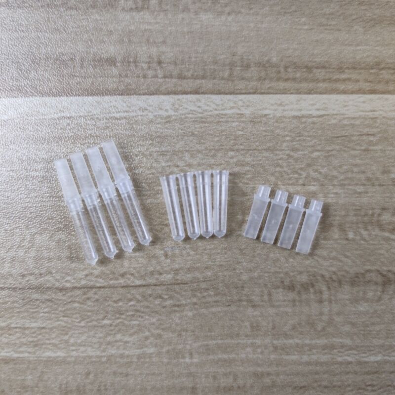 0.1ml 4-Strips PCR Tubes with Optical 4-strip Caps, Nature Color with CE