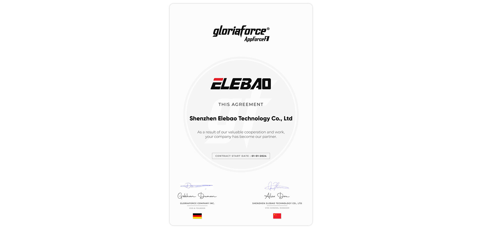 Groundbreaking Collaboration: GloriaForce and Elebao Unite for Technological Advancements in Broadcasting and Media