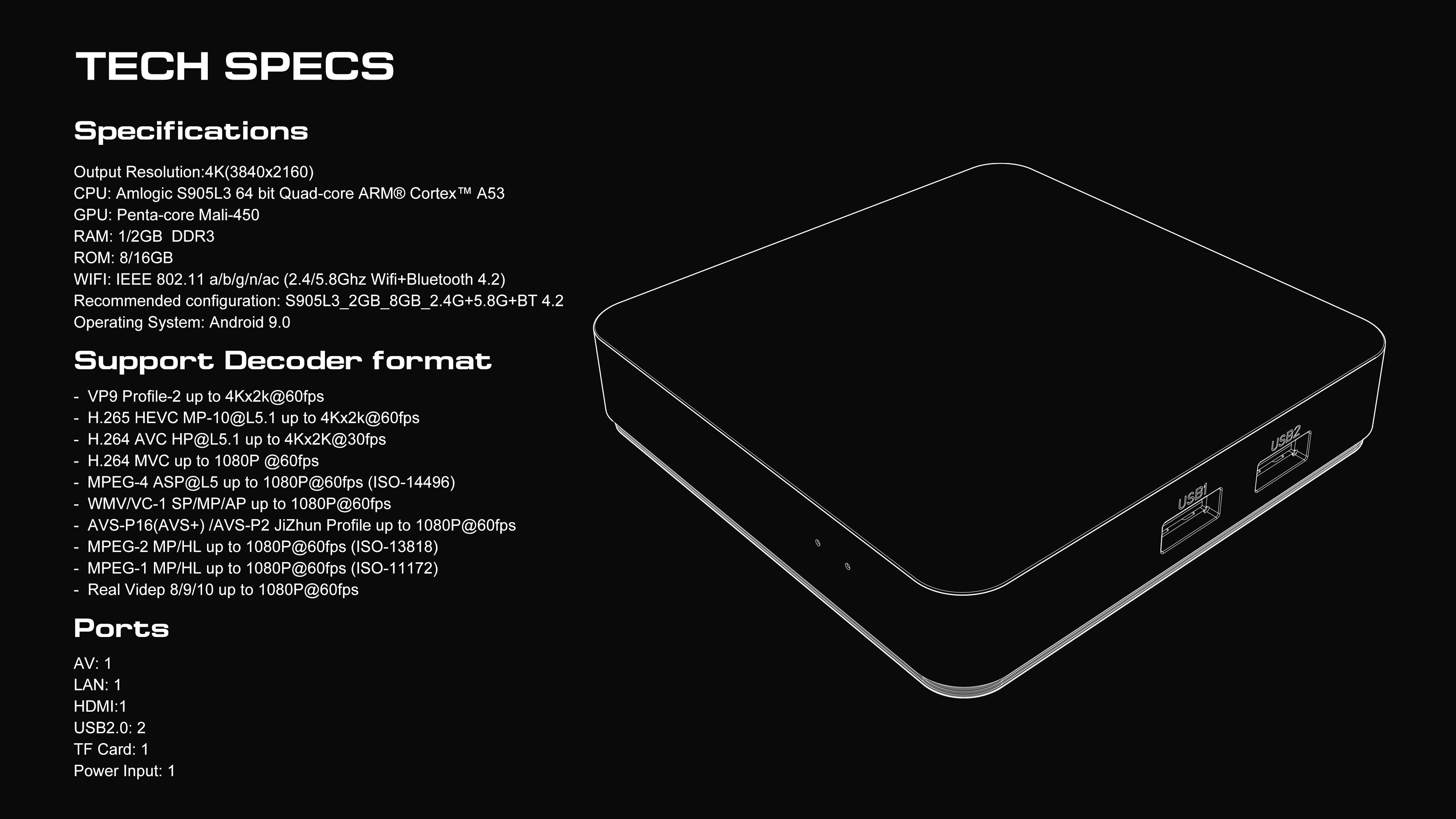Elebao New Stlye Set Top Box X7mini S905L3 2.4/5G AC Wifi with BT Streaming TV Box factory