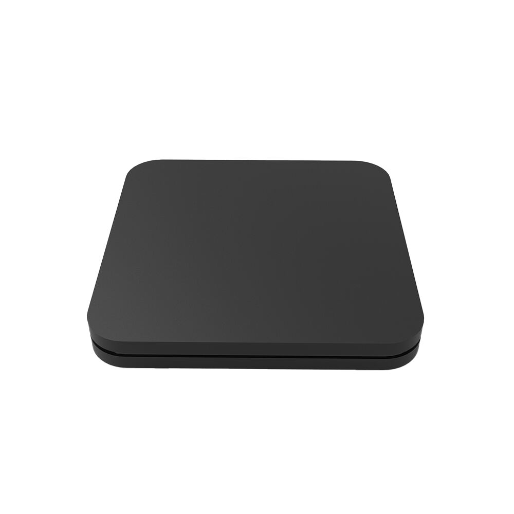 New fashion design S905W2 android 11 tv box with RTC battery and Support rotation ott tv box