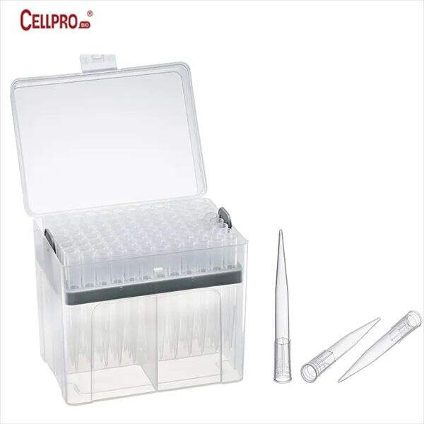 Convenient packaging makes 250 ul pipette tip changes a breeze