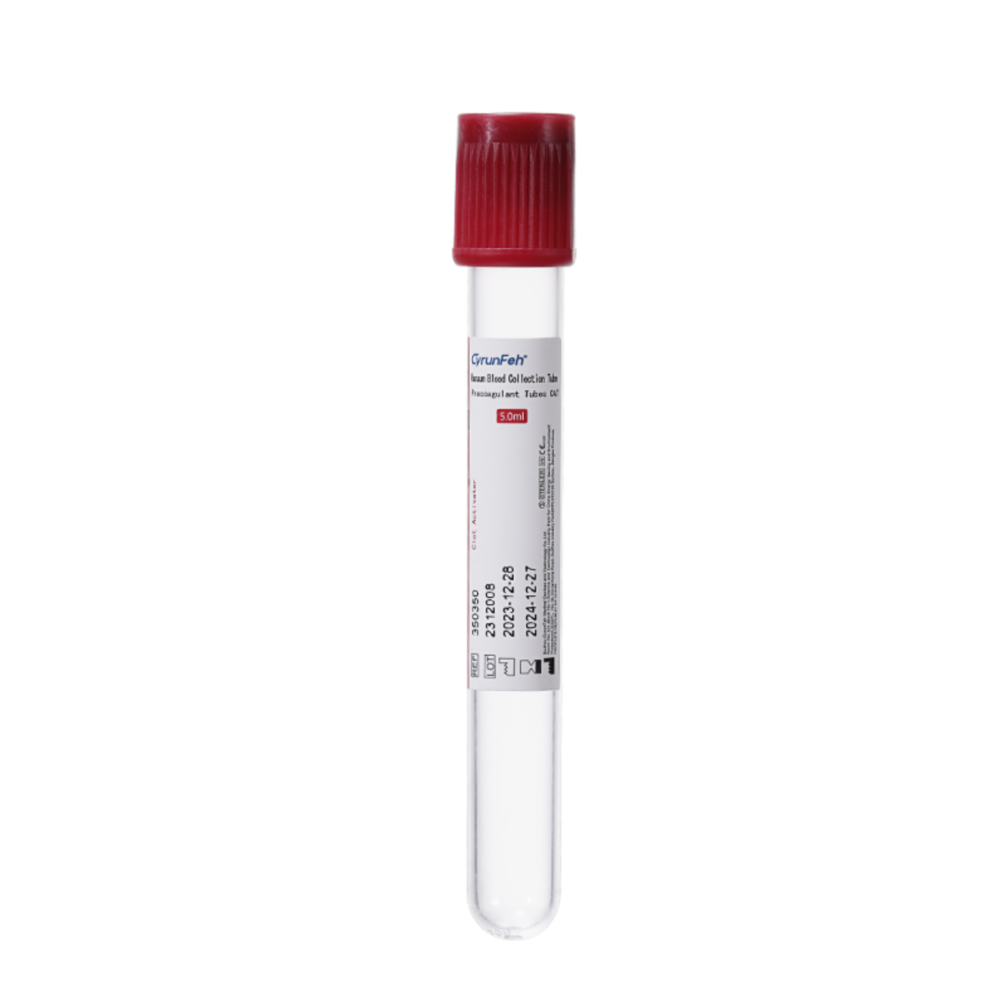 CyrunFeh® Additive-free blood collection tubes