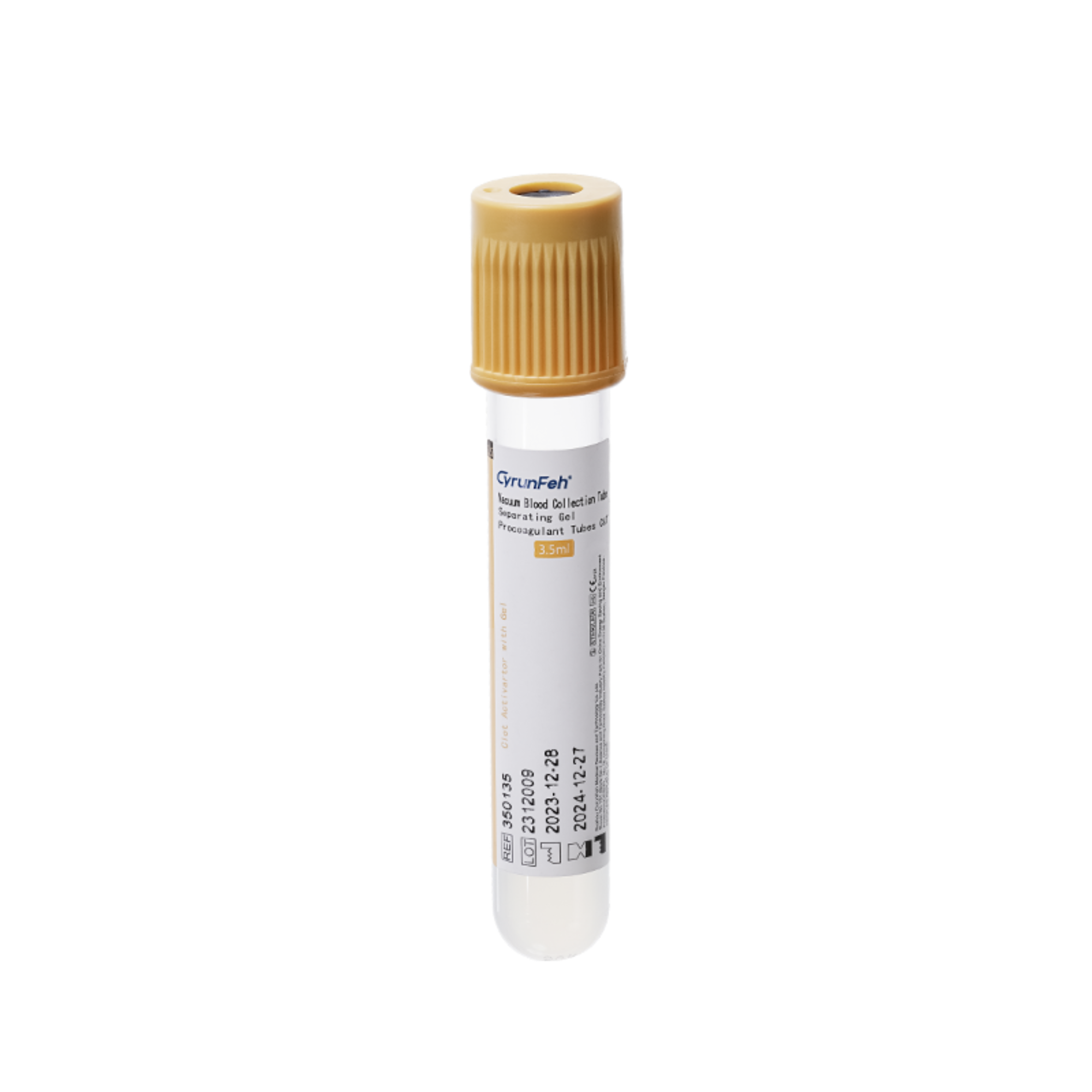 CyrunFeh® Tube de coagulation à gel séparateur