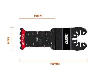 Our universal fit Oscillating Saw Blades are perfect for any multi-tool