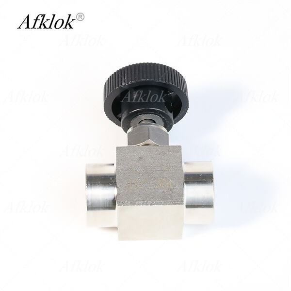 사용 가능한 다양한 유형의 가스 바늘 밸브