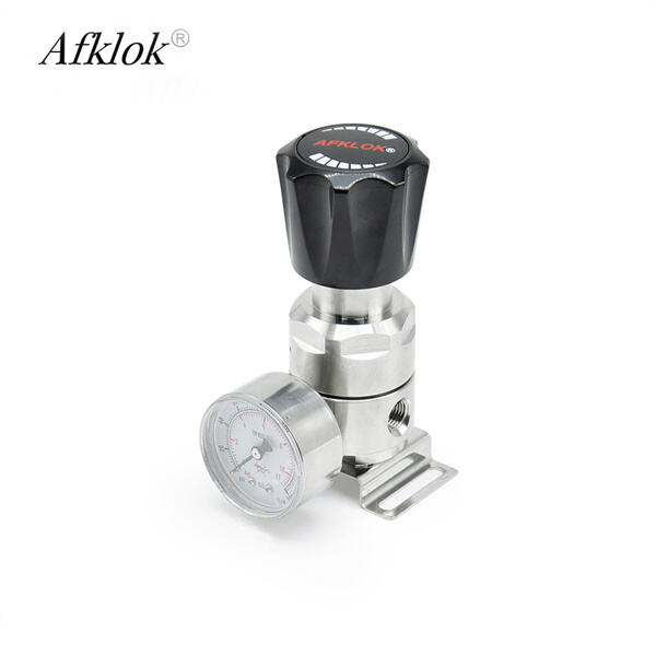 Kontrol aliran nitrogen yang efisien dengan regulator 3000 psi.