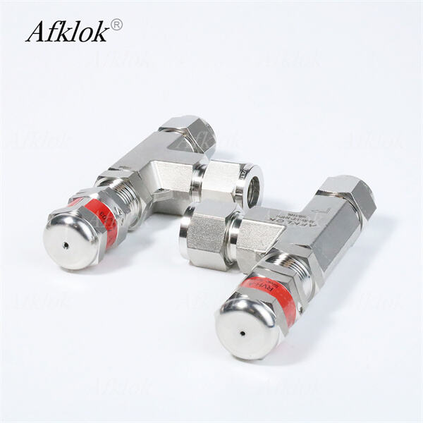 The stainless steel valve