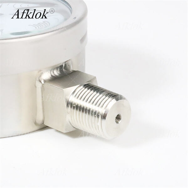 Long-Lasting Stainless Steel Pressure Gauge for High-Pressure Applications