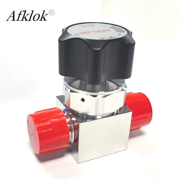 Enkel drift og vedlikehold med membraner utstyrt med pneumatisk drivne aktuatorer