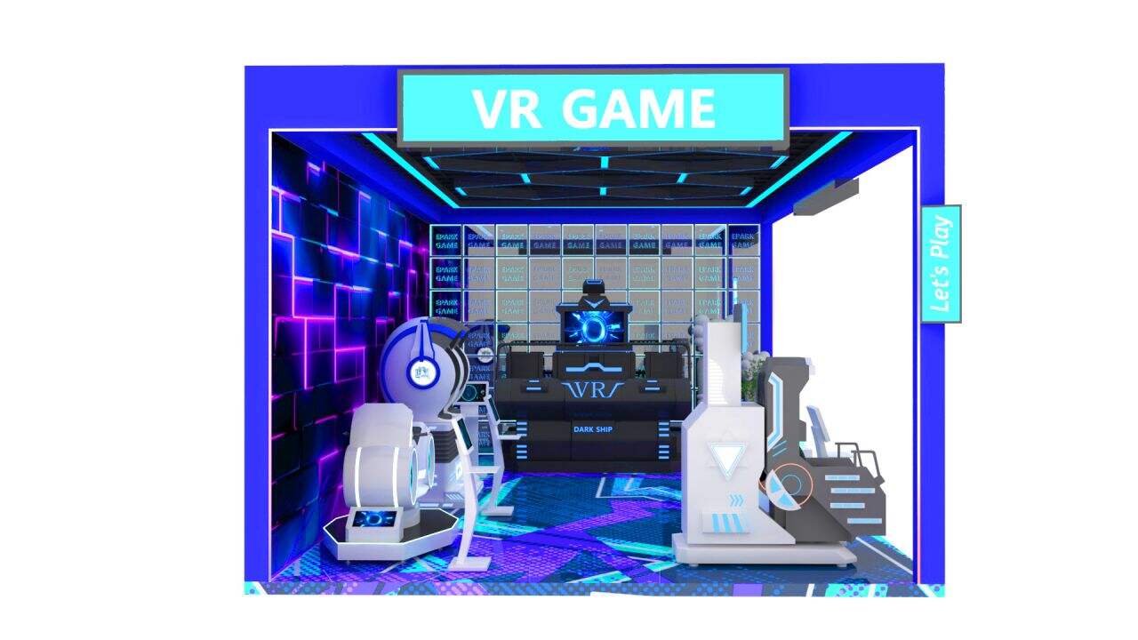 Qadamlar tou00a0 ofu00a0 Virtual Reality Arkada mashinasidan foydalanishga imkon beradi