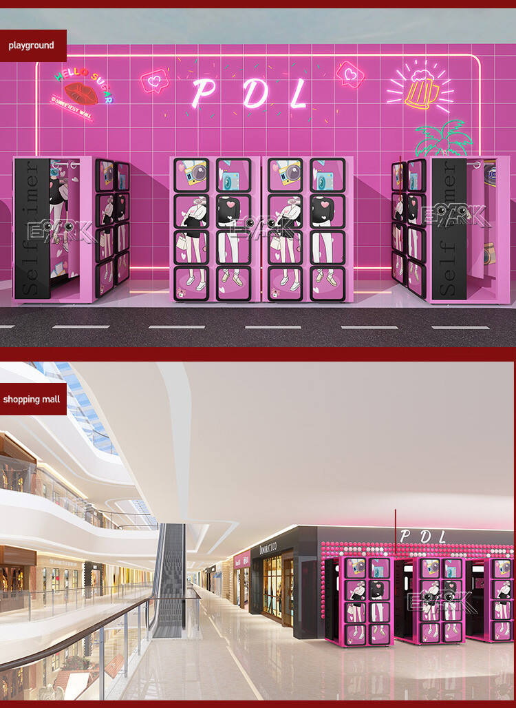 Automat Selfservice Vending Machine Korean Instant Photo Booth Machine With Printer manufacture