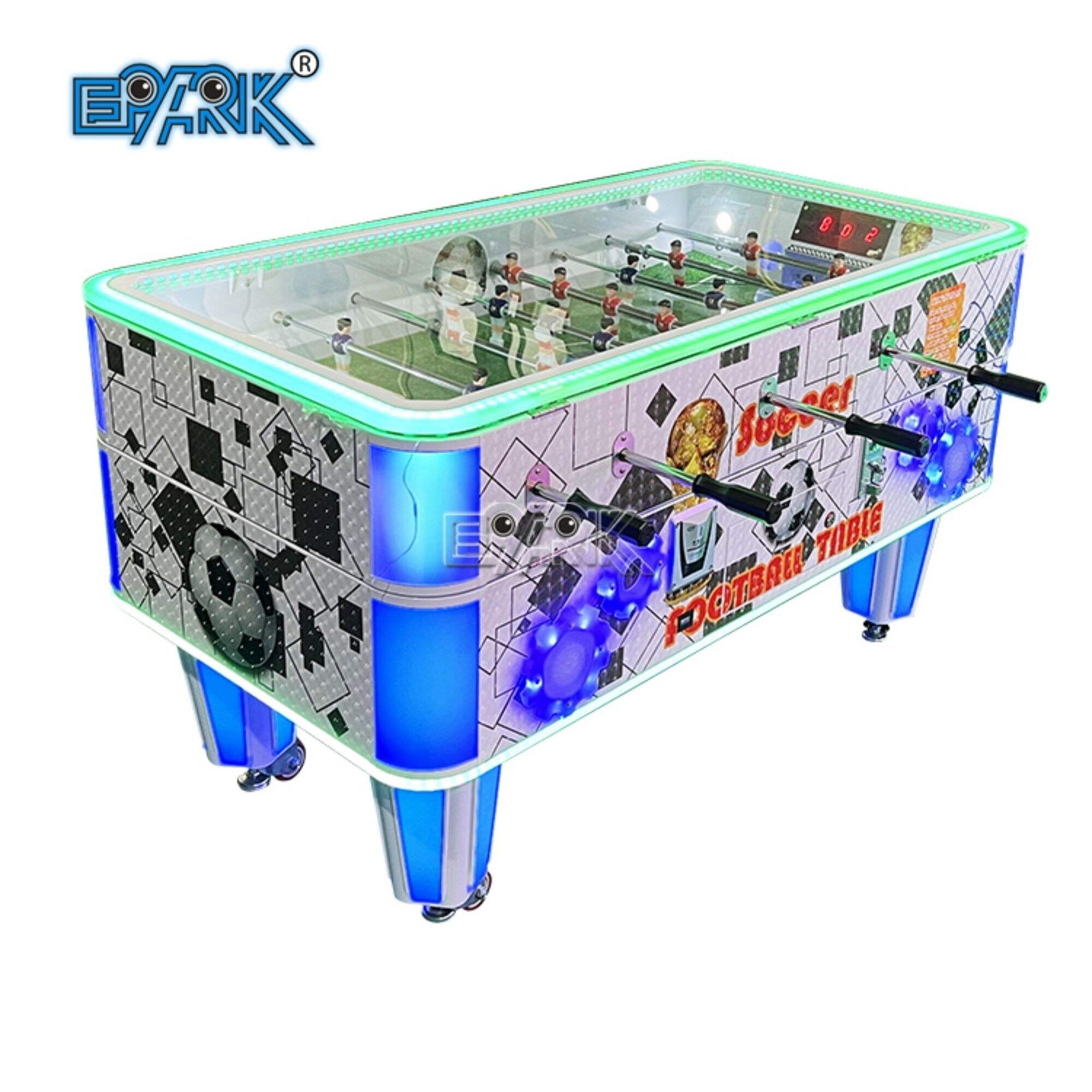 Máquina de juego de deportes de mesa de fútbol, ​​consola Arcade, máquina de fichas para adultos de interior, juego de canje de billetes, juego mecánico