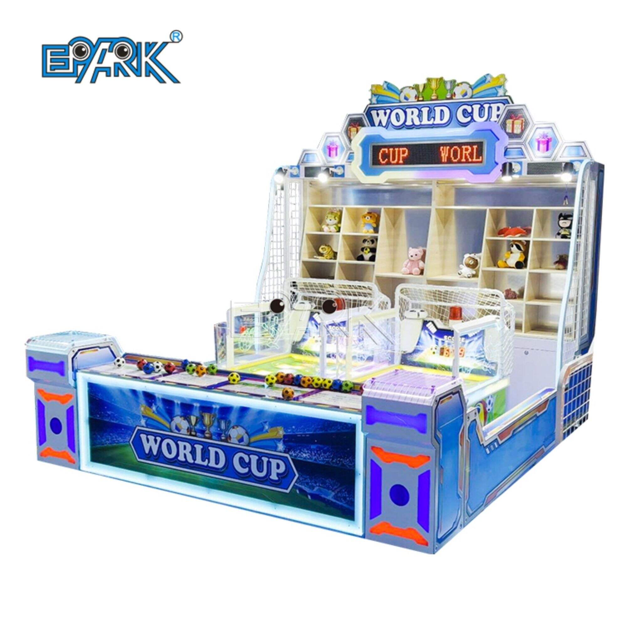Cheap Factory Price World Is Cup Carnival Booth Game Carnival Booth Game Machine For 2 Players