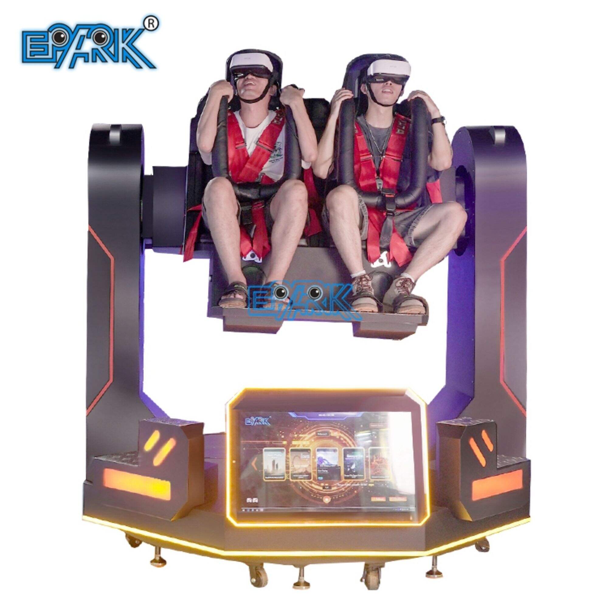 Investasi Kecil Pengembalian Cepat 360 Virtual Reality Roller Coaster 720 Peralatan VR 9D 1080 VR Simulator