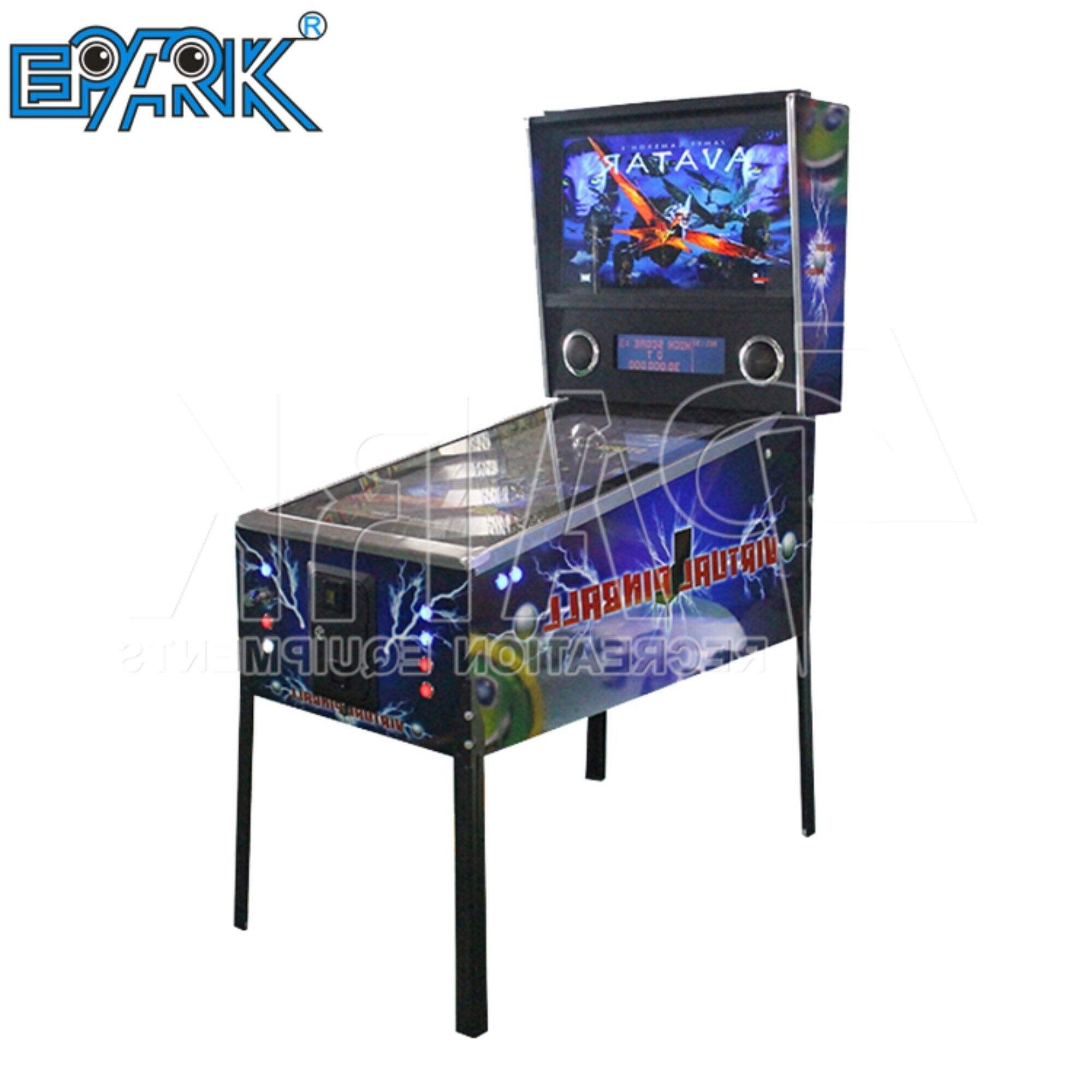 Arkada Pinball o'yini yopiq o'yin maydonchasi tanga bilan boshqariladigan Pinball o'yin mashinasi