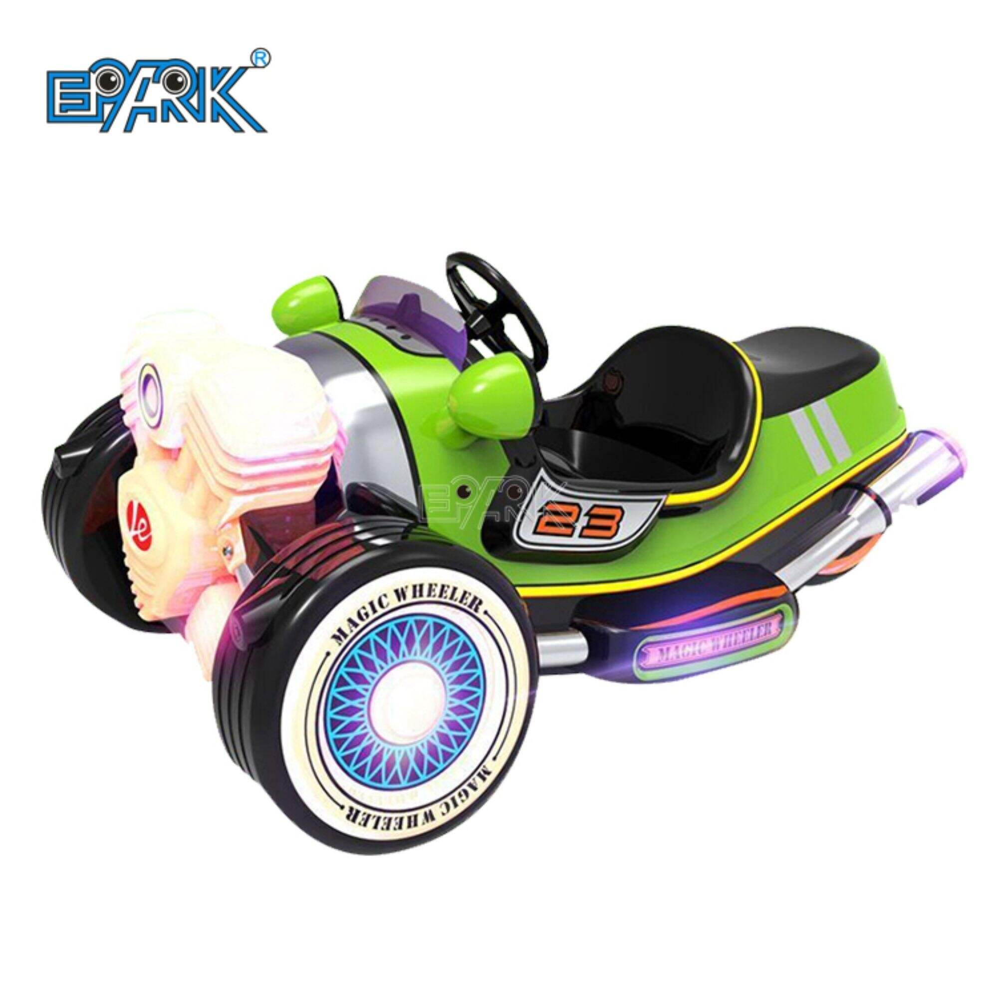 Custom Entertainment Equipment Children Amusement Park Rides On Electric Motorcycle Bumper Car