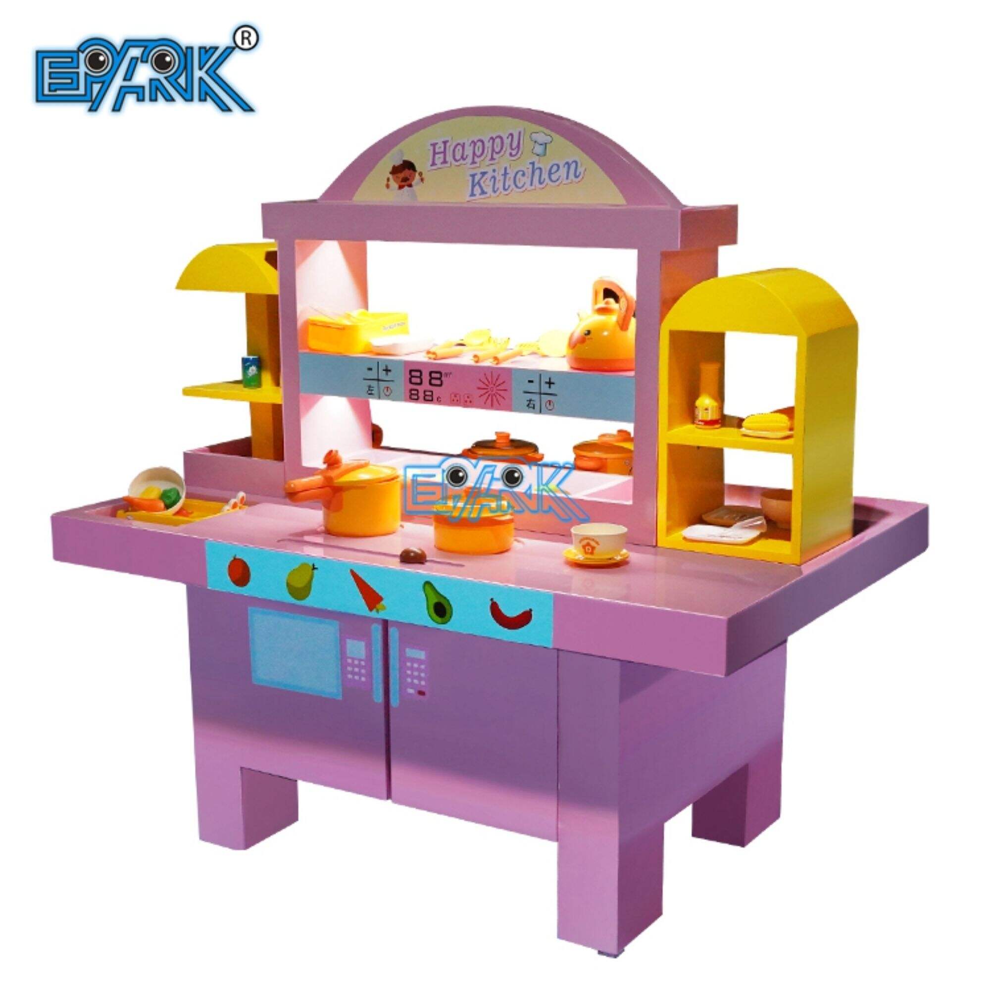 Indoor Amusement Educational Intelligent Toy Machine Kids Diy Building Block Table For Sale