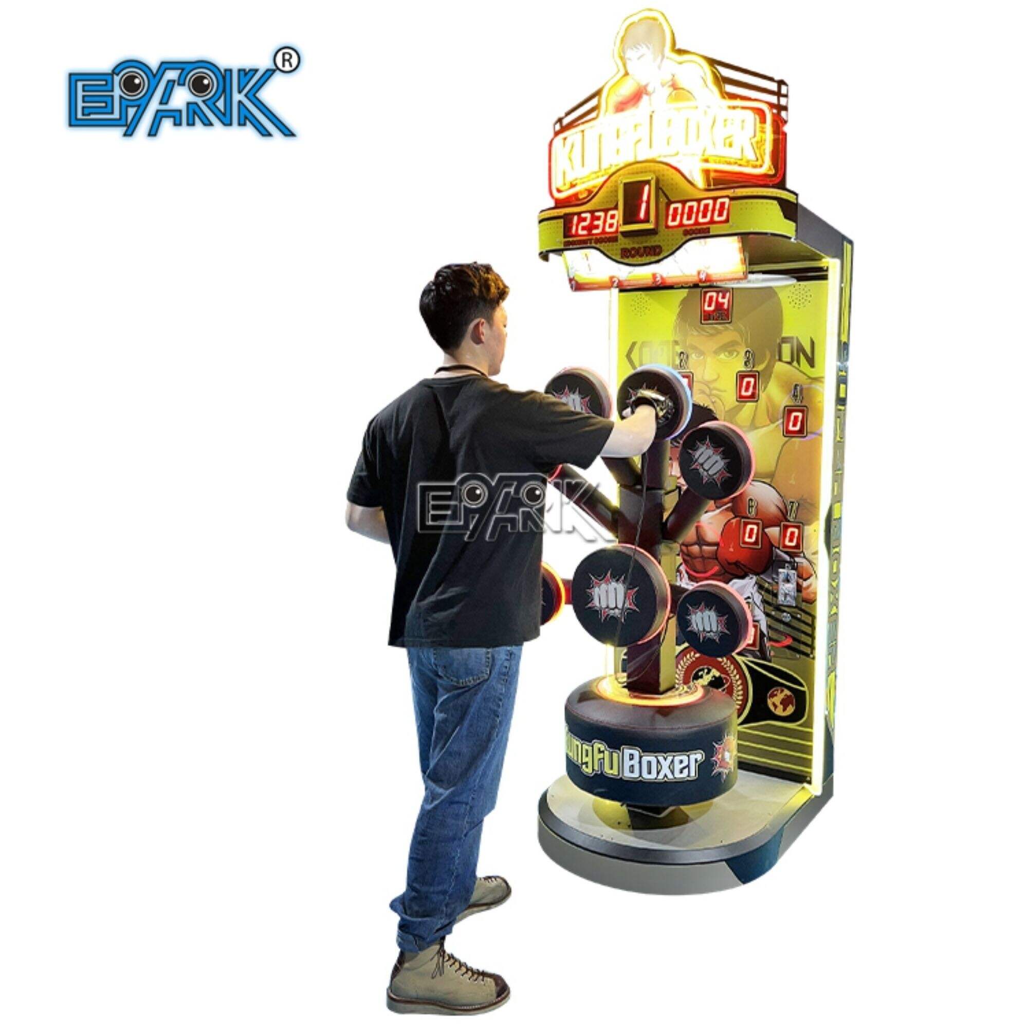 New Kick Boxing Machine Sports Music Boxing Punch Machine For Gaming Equipment