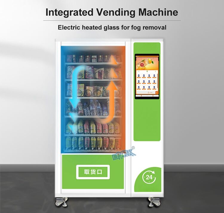 Vending Machine With Card Reader 24 Hours Self-service Store Coffe Drinks And Snacks Vendor Machine factory