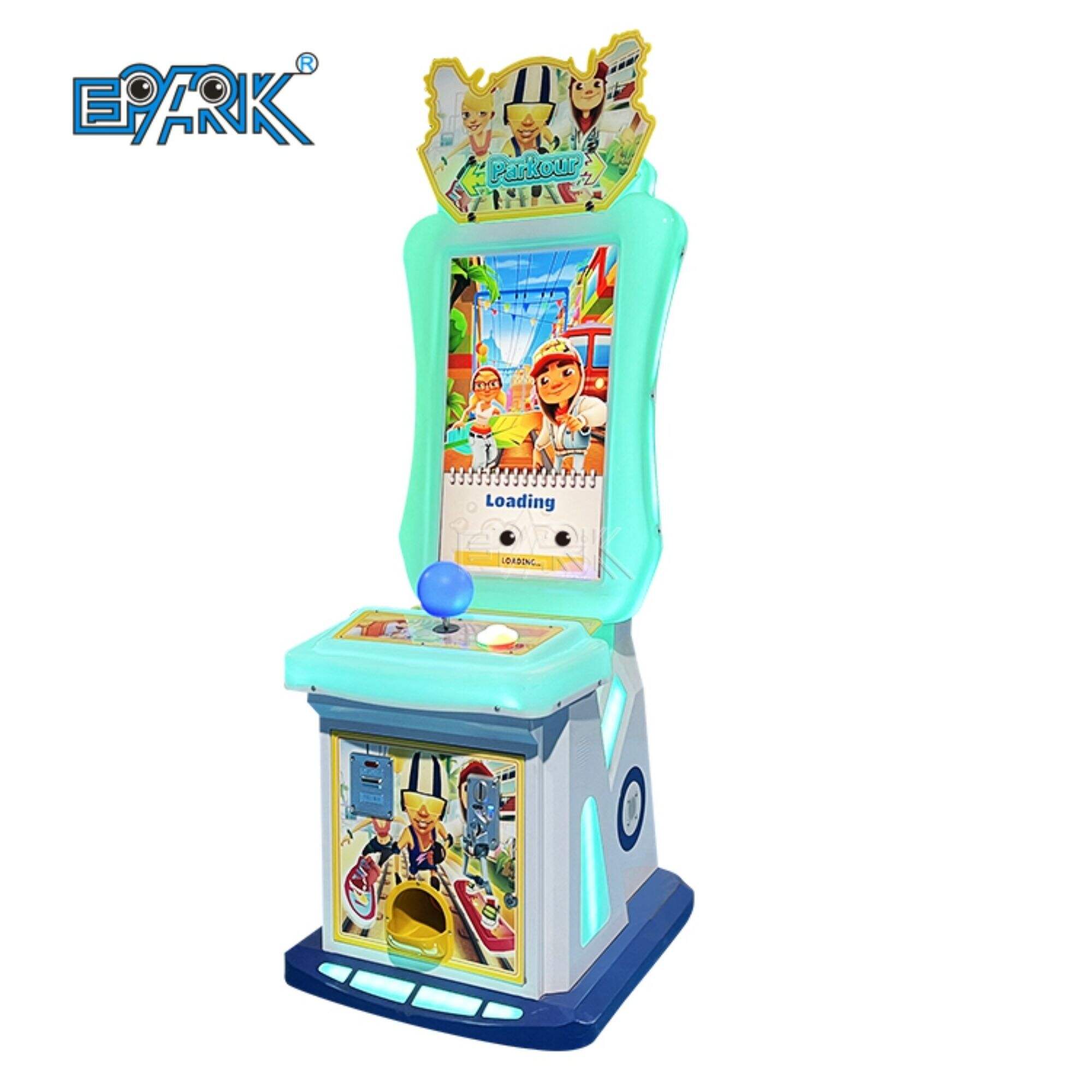 Metro na kovanice Parkour Kids Arcade Video Redemption Machines