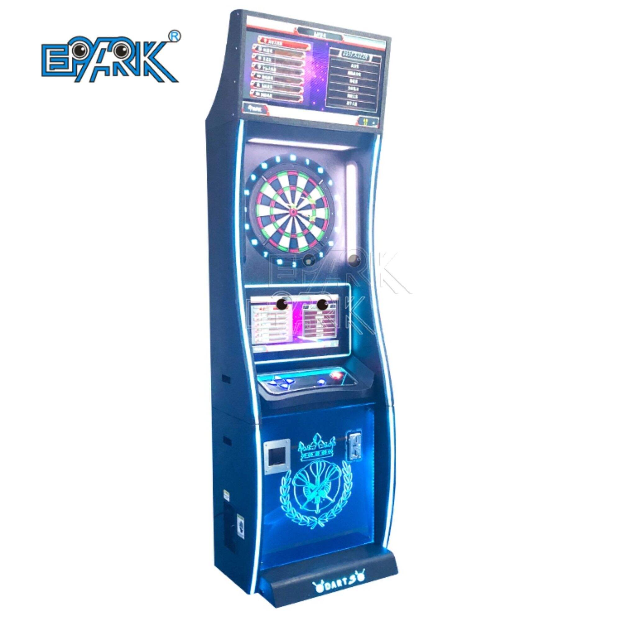 Luxuriöser Dartspielautomat für Indoor-Sport, münzbetriebener elektrischer Dartautomat