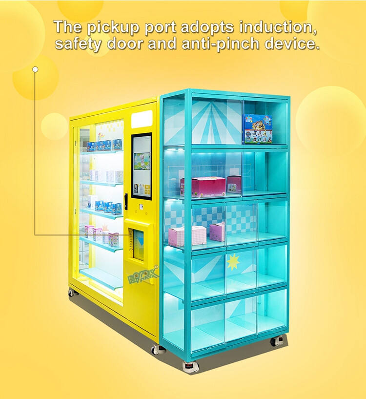 Shopping Mall Supermarket Subway Hotel Playground Cinema Large Blind Box Vending Machine Gift Vending Machine factory