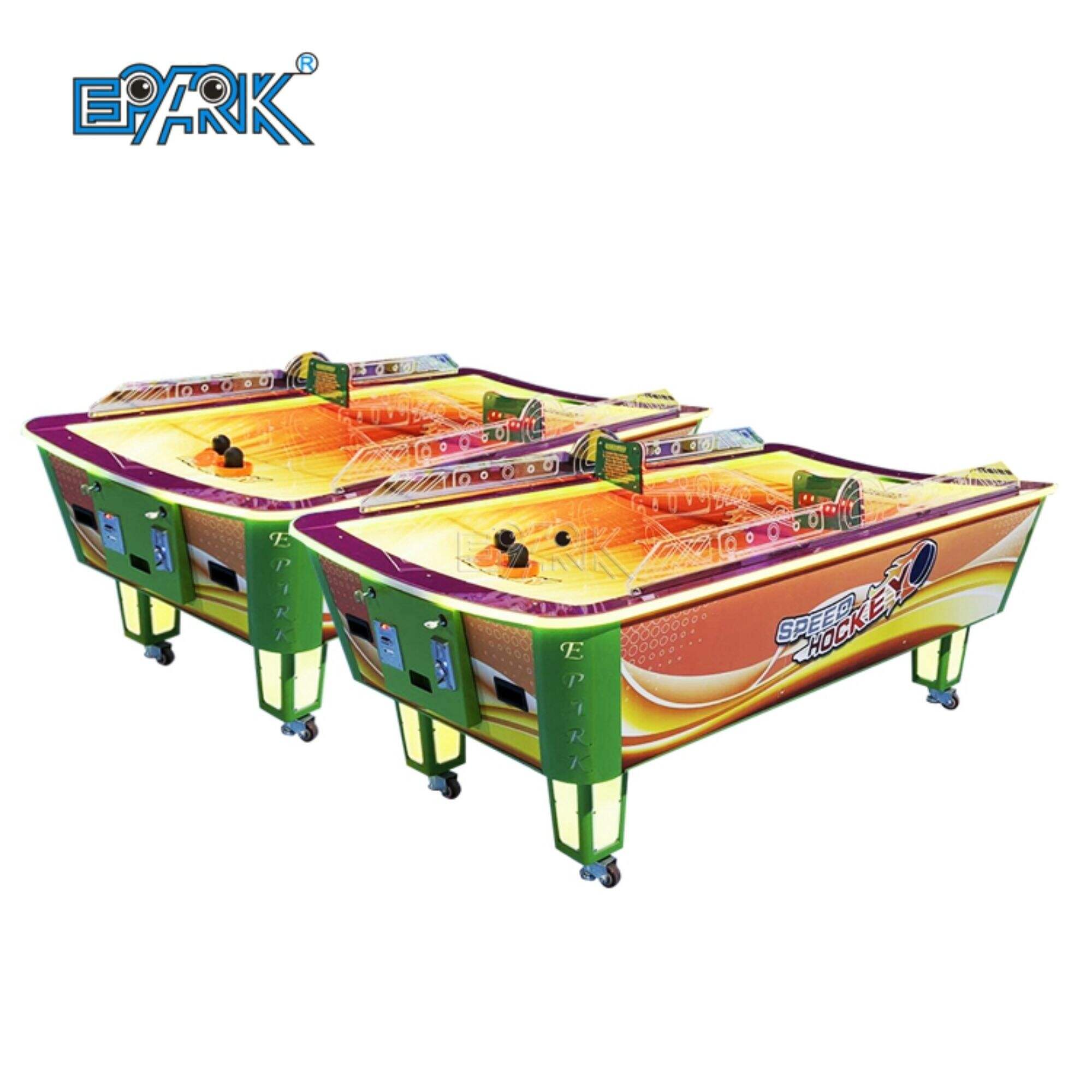 Elektrische Air Hockey Spielmaschine Indoor Hockey Star Arcade Tischmaschine Münzsport Spielmaschine