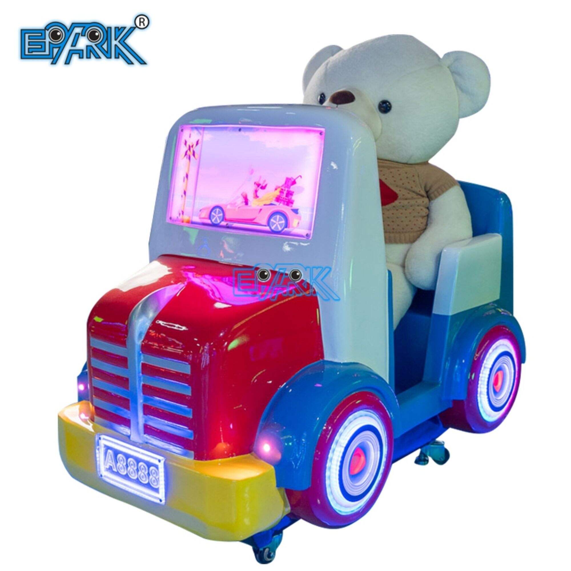 Barnas Elektrisk Swing Car Elektronisk Spill Barn Ride Machine Myntoperert Barne Swing Car