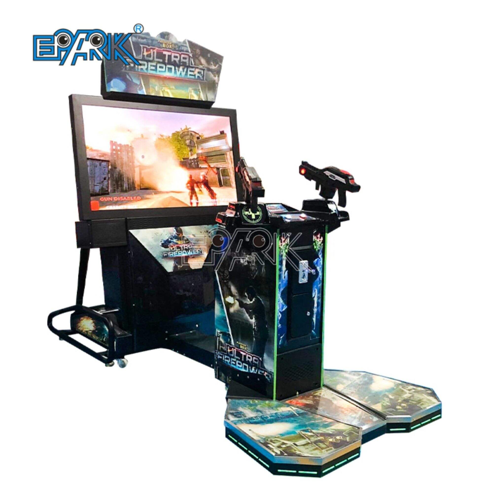 Mesin Game Alien Elektronik Mesin Game Arcade Simulator Video Senapan Menembak Kekuatan Ultrifire