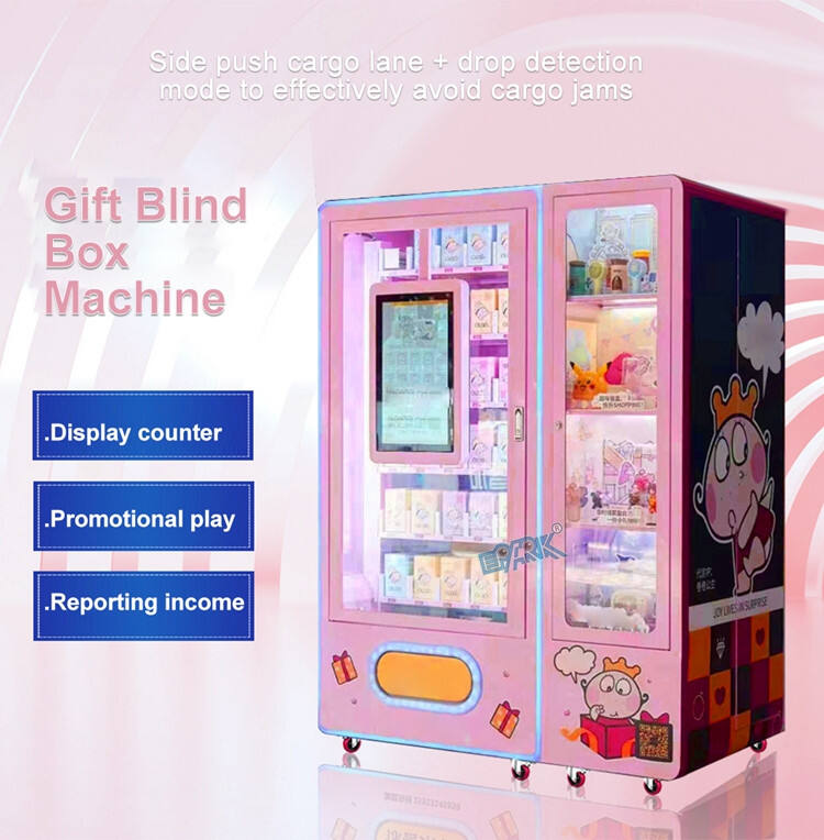 Custom Touch Screen Capsule Toys Gift Lucky Box Blind Box Souvenirs Packed Clothes Vending Machine For Sale manufacture