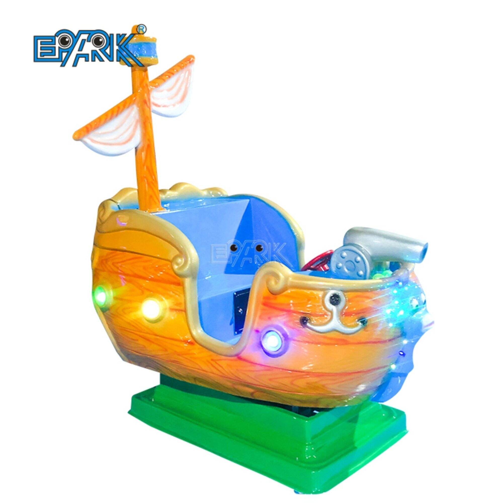 Coin Operation Video Game Machine Kids Amusement Submarine Boat Kiddie Rides Game Machine