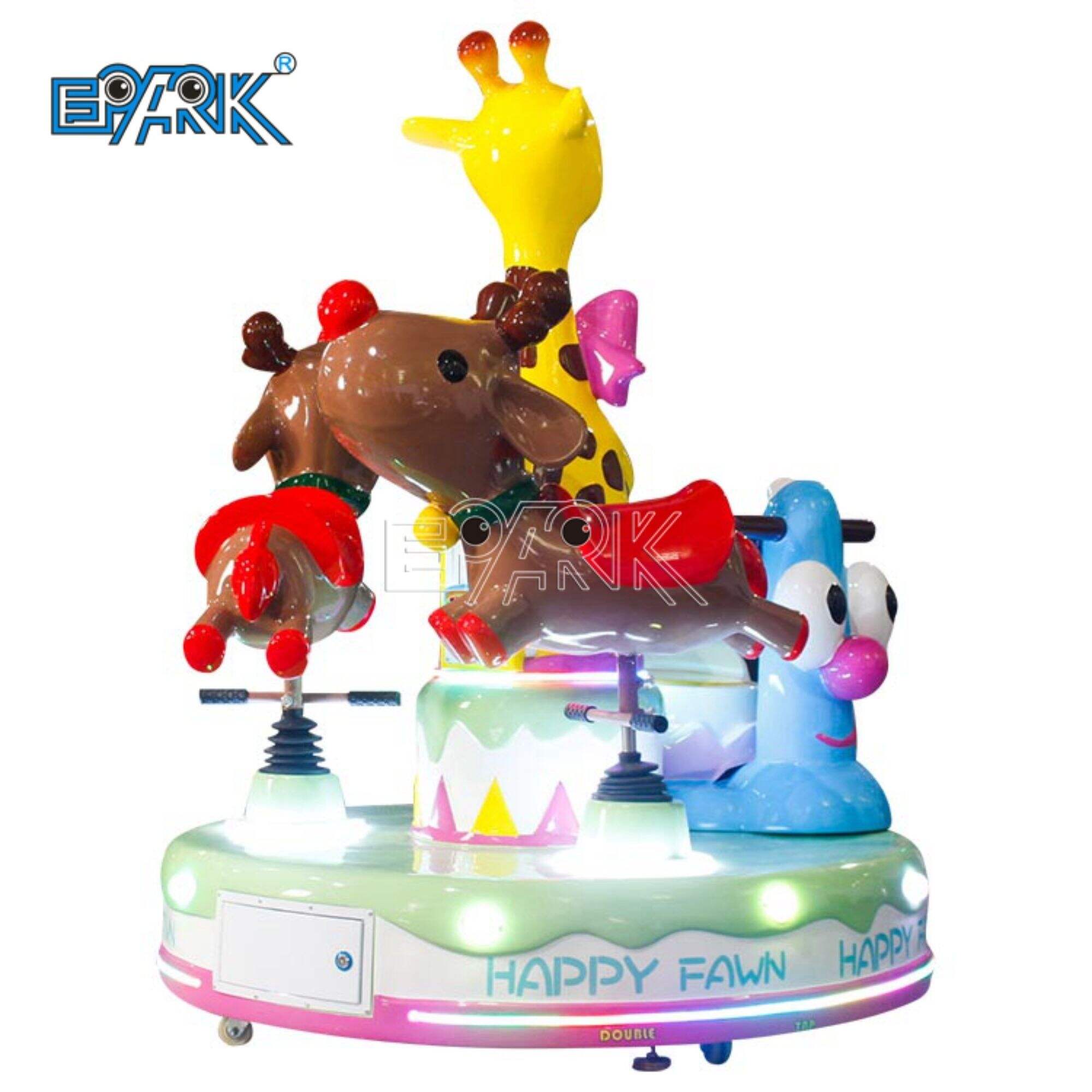 Çocuklar İçin Eğlence Gezisi Mini Atlıkarınca Merry Go Round