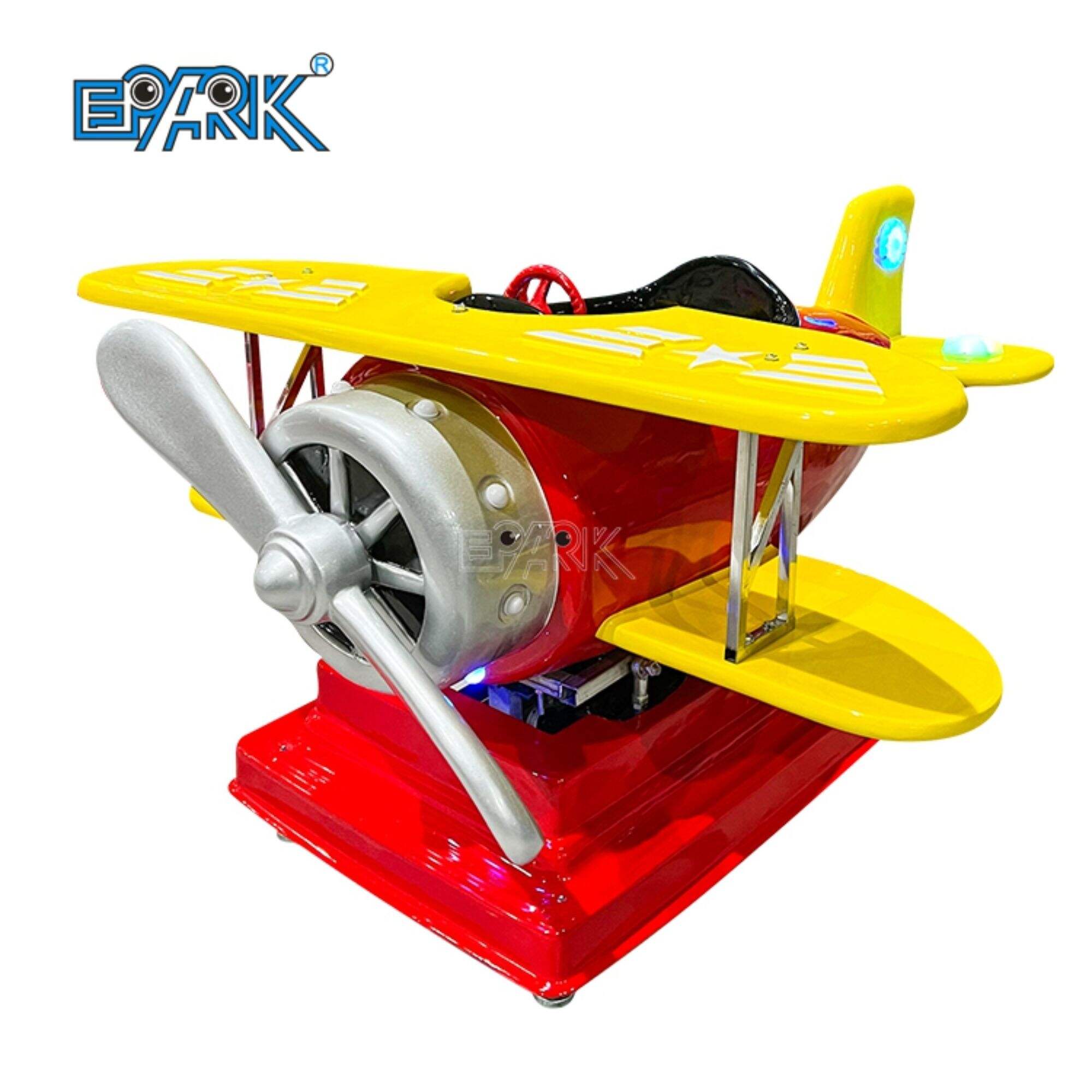 Shopping Mall Coin Operated Propeller Big Plane Swing Machine Kiddie Rides Game Machine