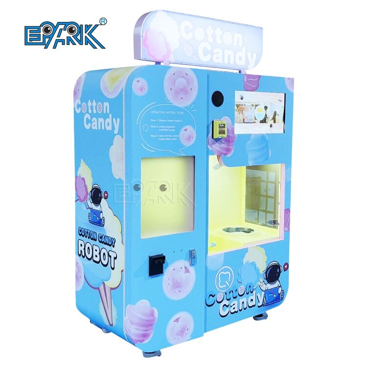 Fully Automatic Sugar Cotton Candy Vending Machine Full Automatic Cotton Candy Machine Manufacturer