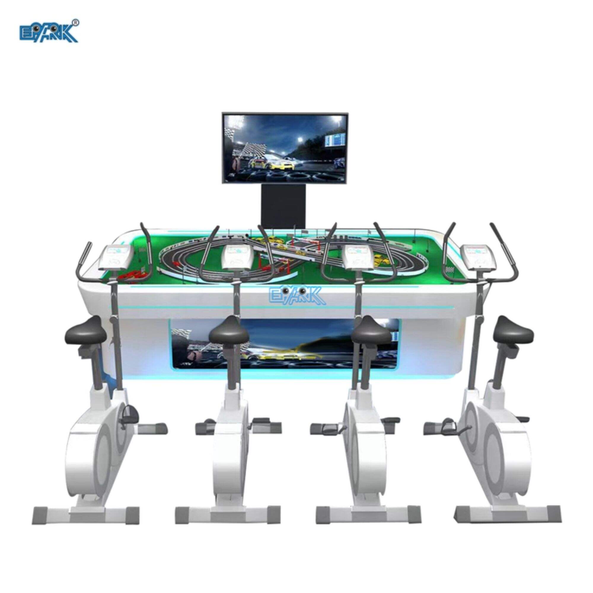 New Arrival Hot Sale Multiplayer Interactive Sport Theme Arcade Bicycle Racing Ludus Machines