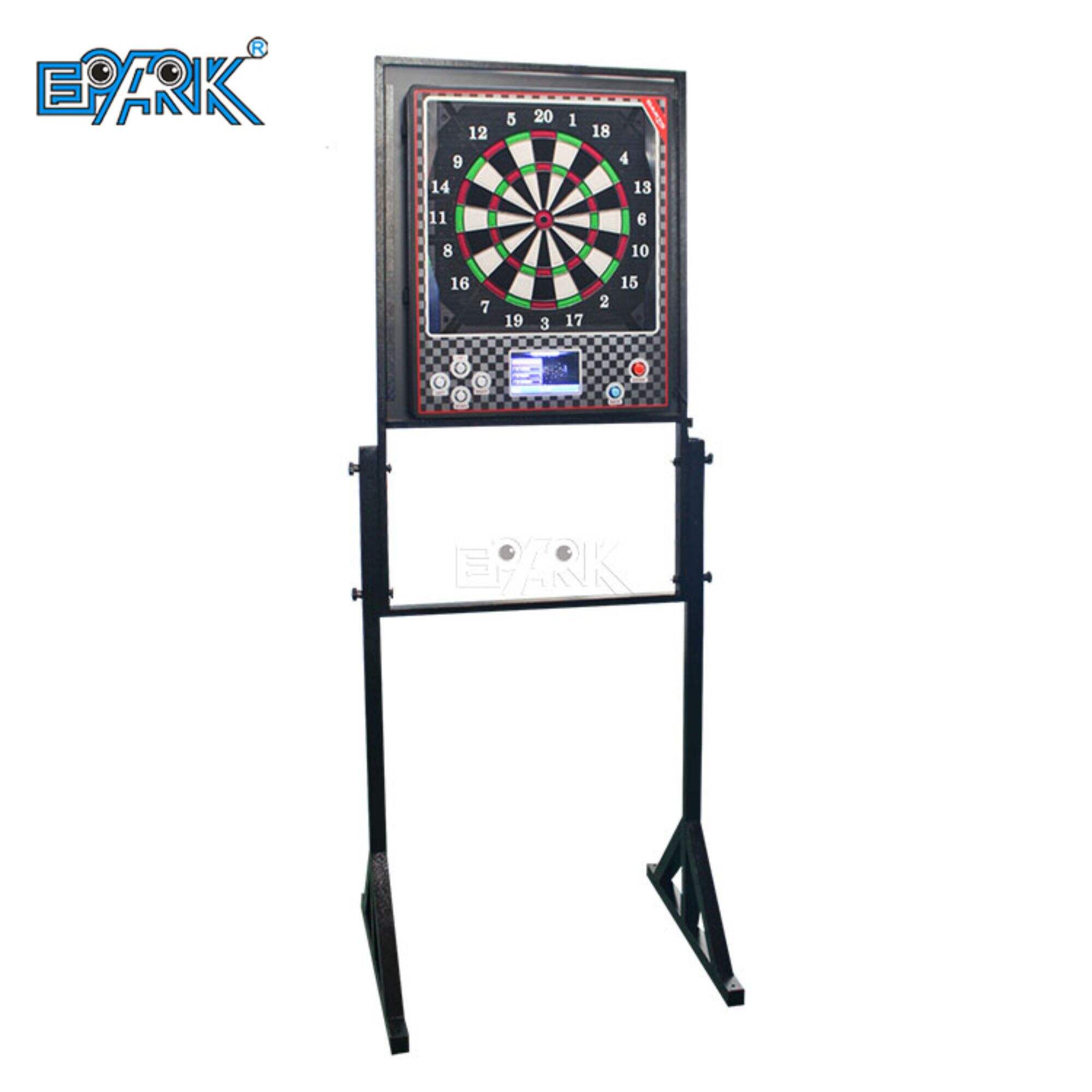 Mini Led Board Dart Arcade Game Wooden Cabinet Coin Operated Dart Machine For Sale