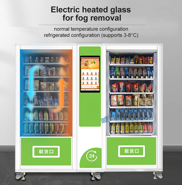 24 Hours Self-Service Store Drinks And Snacks Combo Vending Machine For Food And Drinks Snacks Vending Machine For Sale details