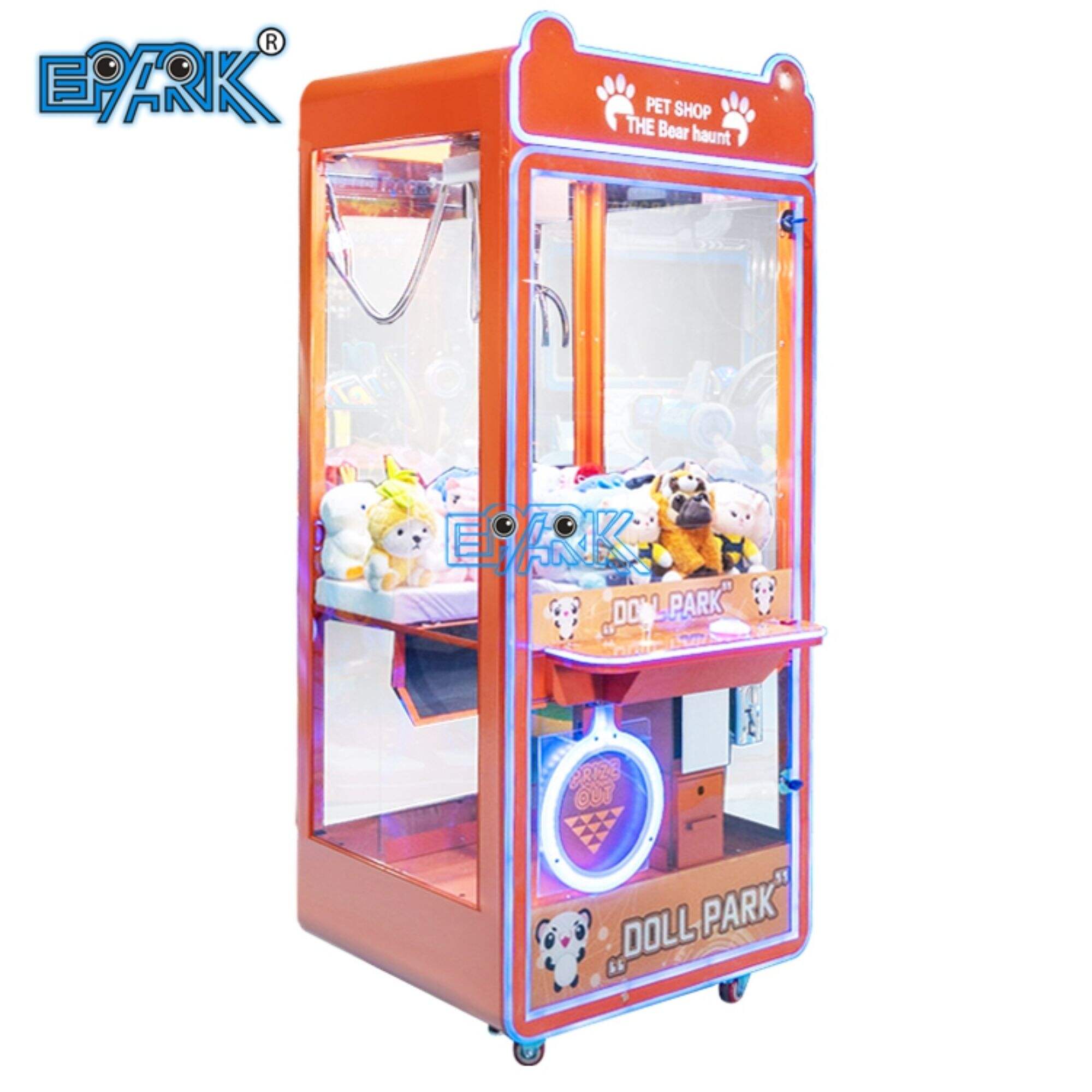 Coin Operated Arcade Toy Claw Machine Crane Machine