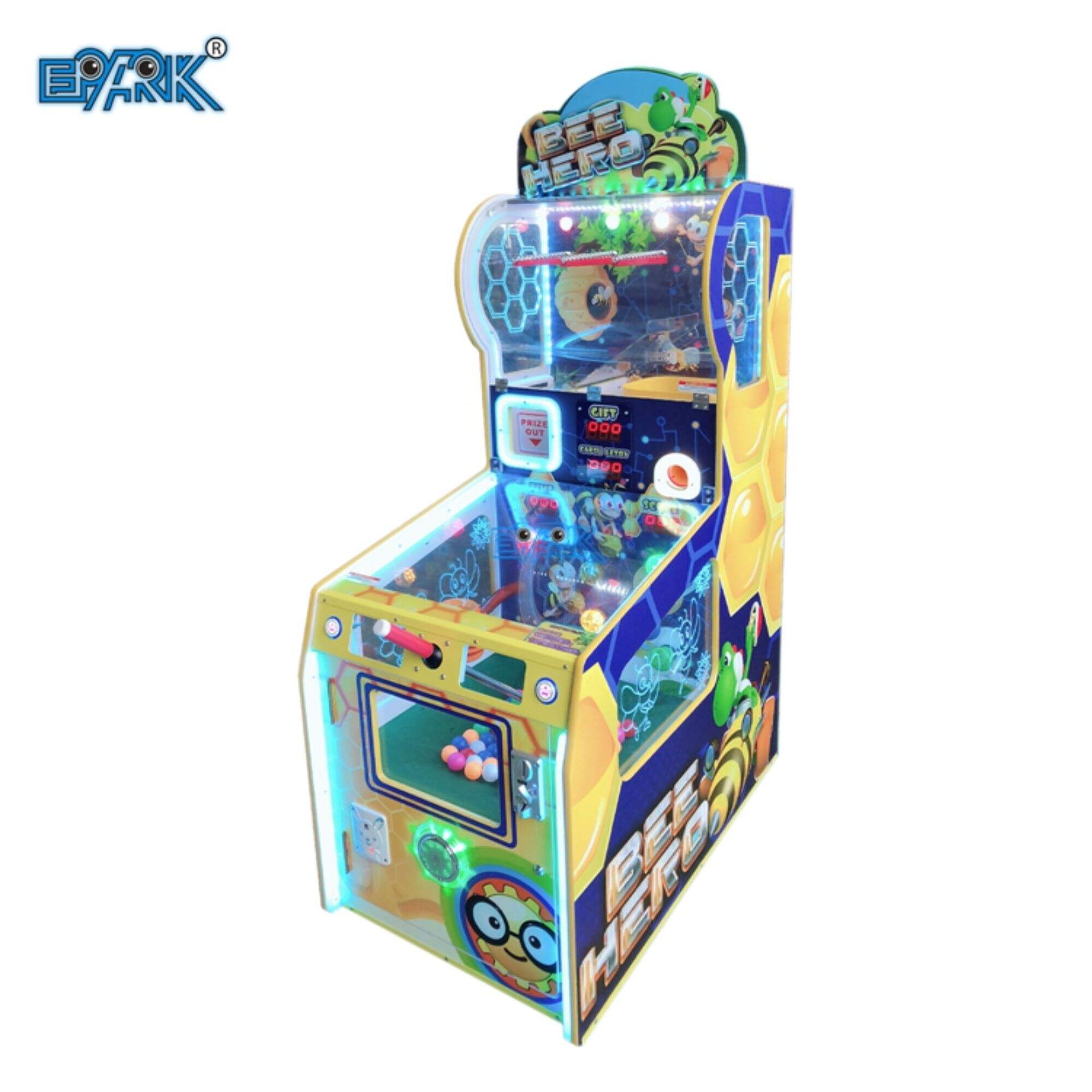 Myntstyrda biljettinlösenspel Arcade Kids Machine Game Lotterimaskiner