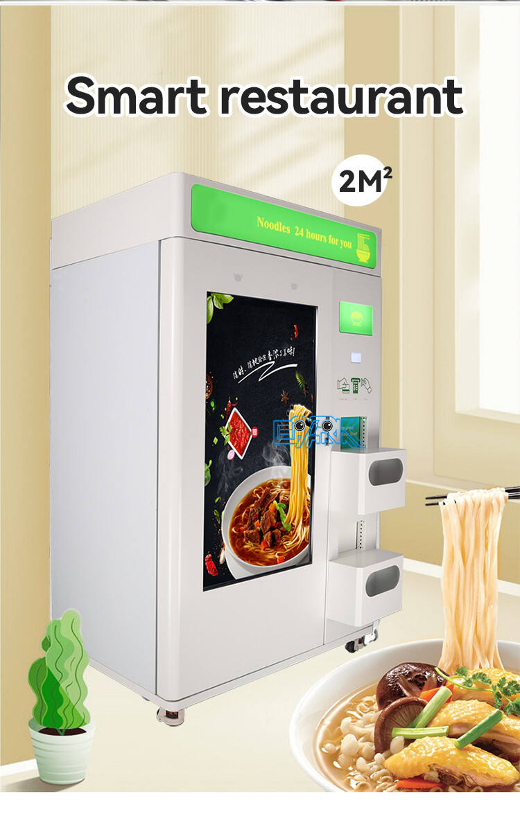 Custom Cup Noodle Vending Machine With Hot Water Dispenser Instant Noodle Vending Machine details