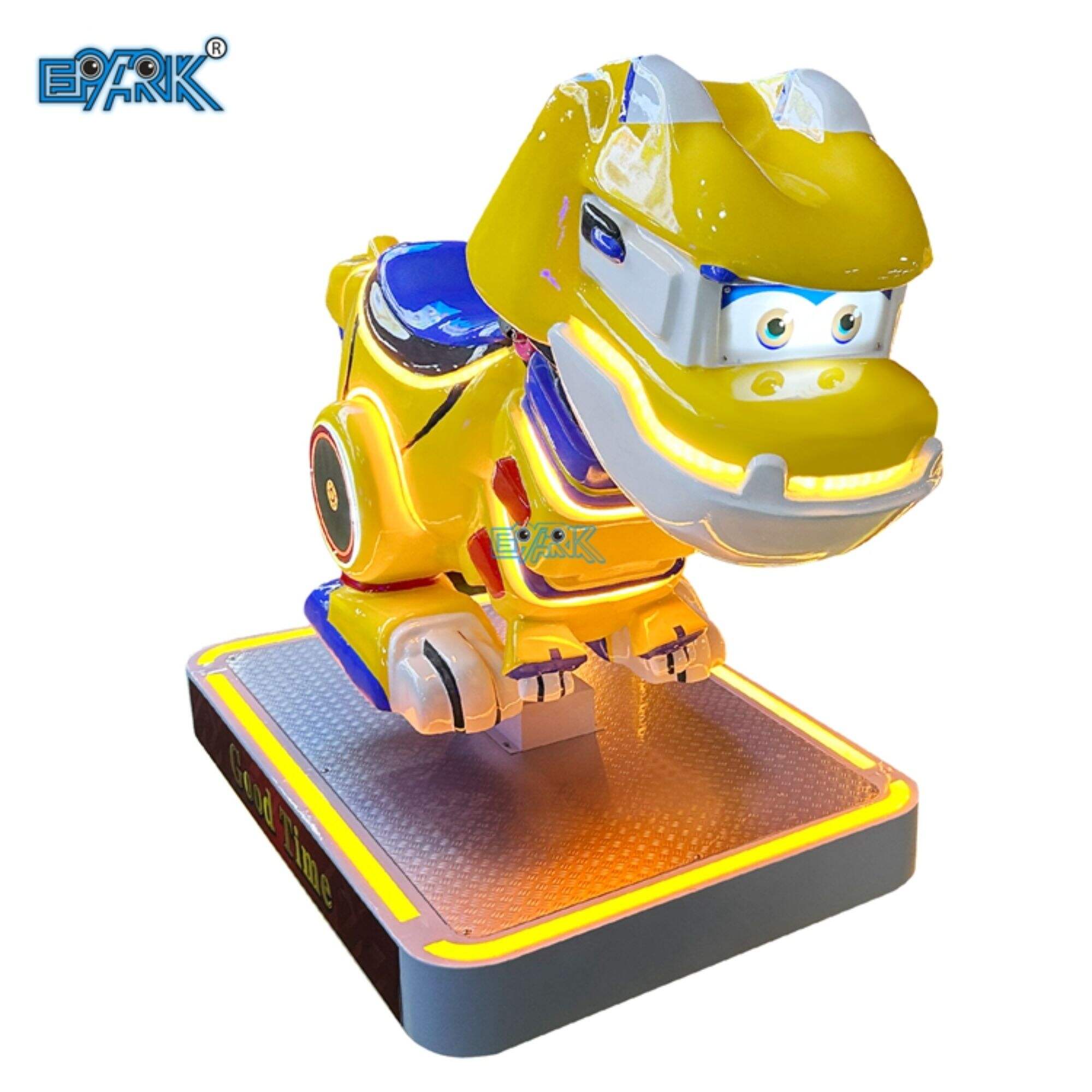 කාසියෙන් ක්‍රියාත්මක වන Kiddie Ride on Car අභිරුචි Kiddy Ride Machine Kids Gogobus Dino Game Machine