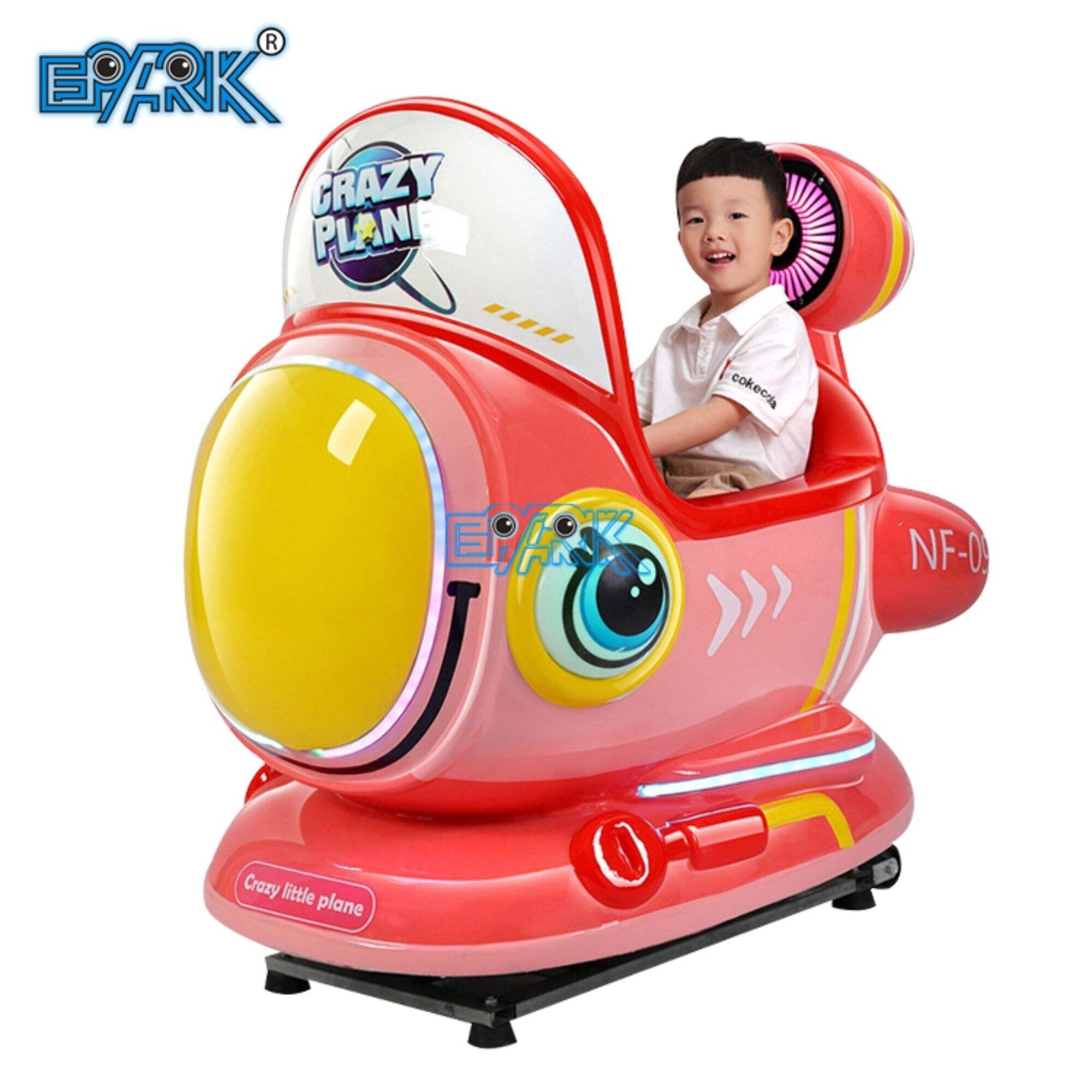 O'yin parki Yangi dizaynlar va tanga bilan boshqariladigan mashhur o'yin Kiddie Ride o'yin mashinasi Rocking Kiddie Rides