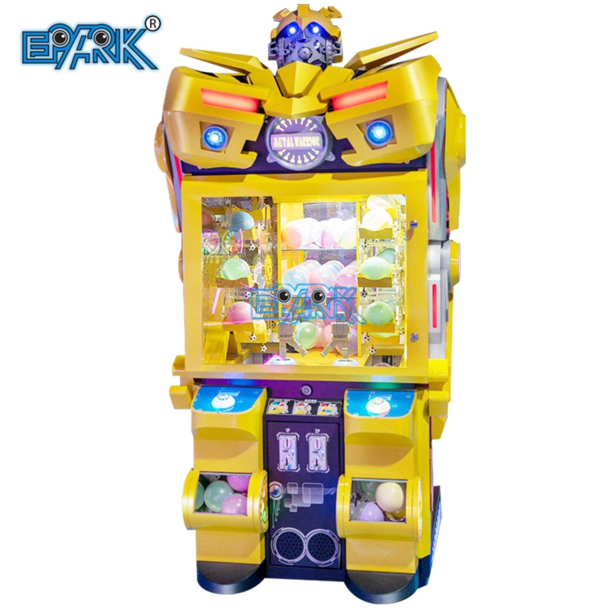 Indoor Coin Operate Game Robottikapselilelukone Game Centeriin