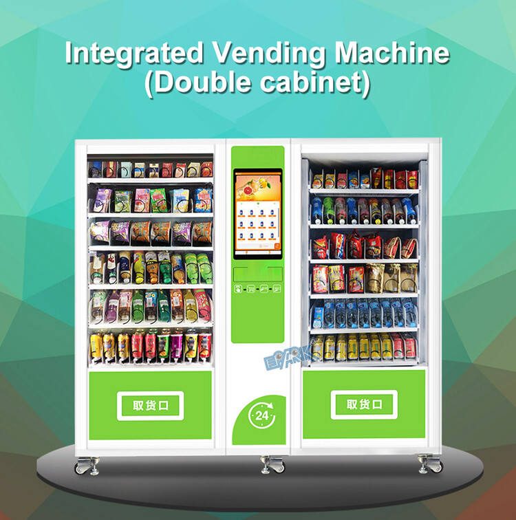 24 Hours Self-Service Store Drinks And Snacks Combo Vending Machine For Food And Drinks Snacks Vending Machine For Sale manufacture