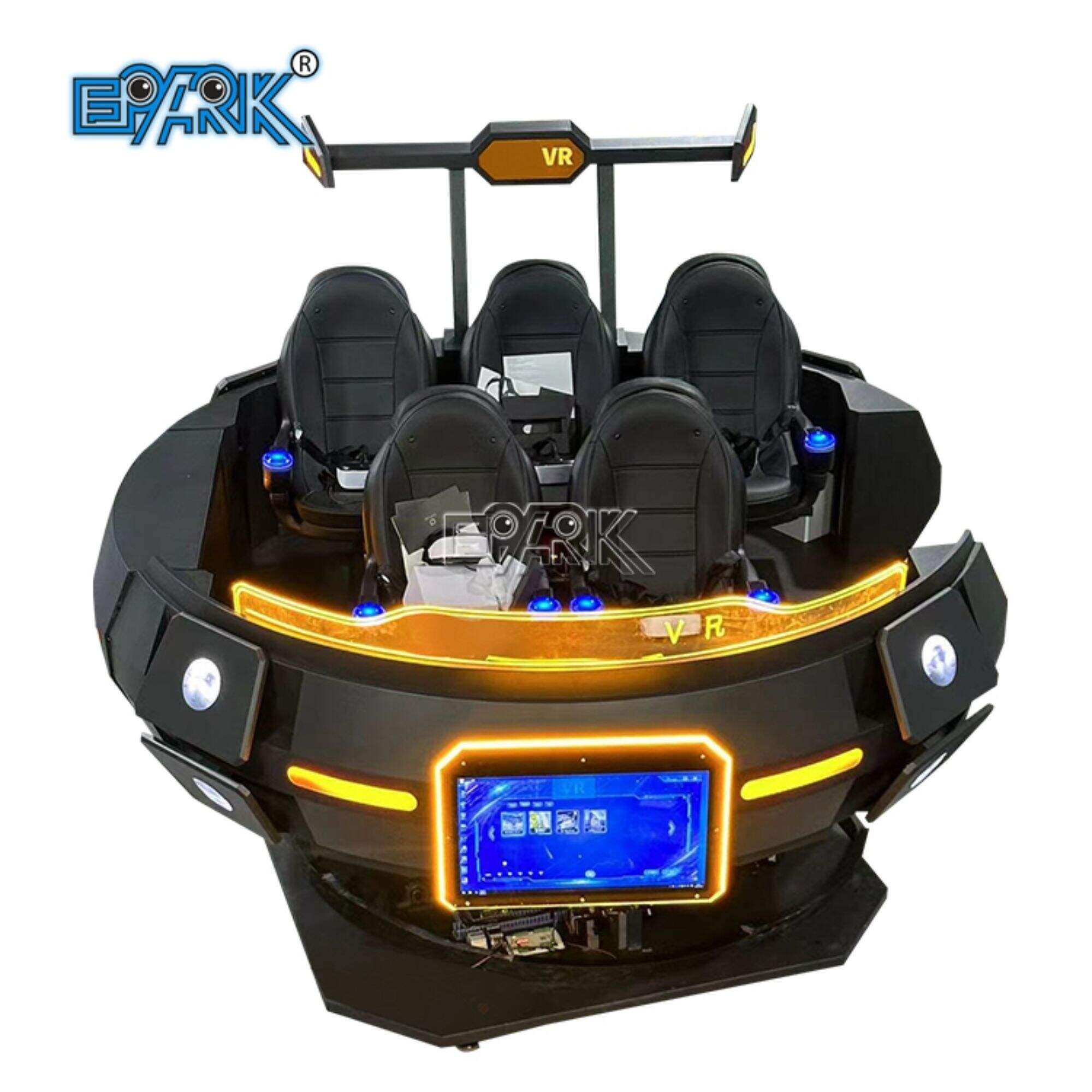 360 VR Simulator 360 Degree Rotating Chair VR Machine 9D Virtual Reality Simulator 5 Seats VR Magic UFO